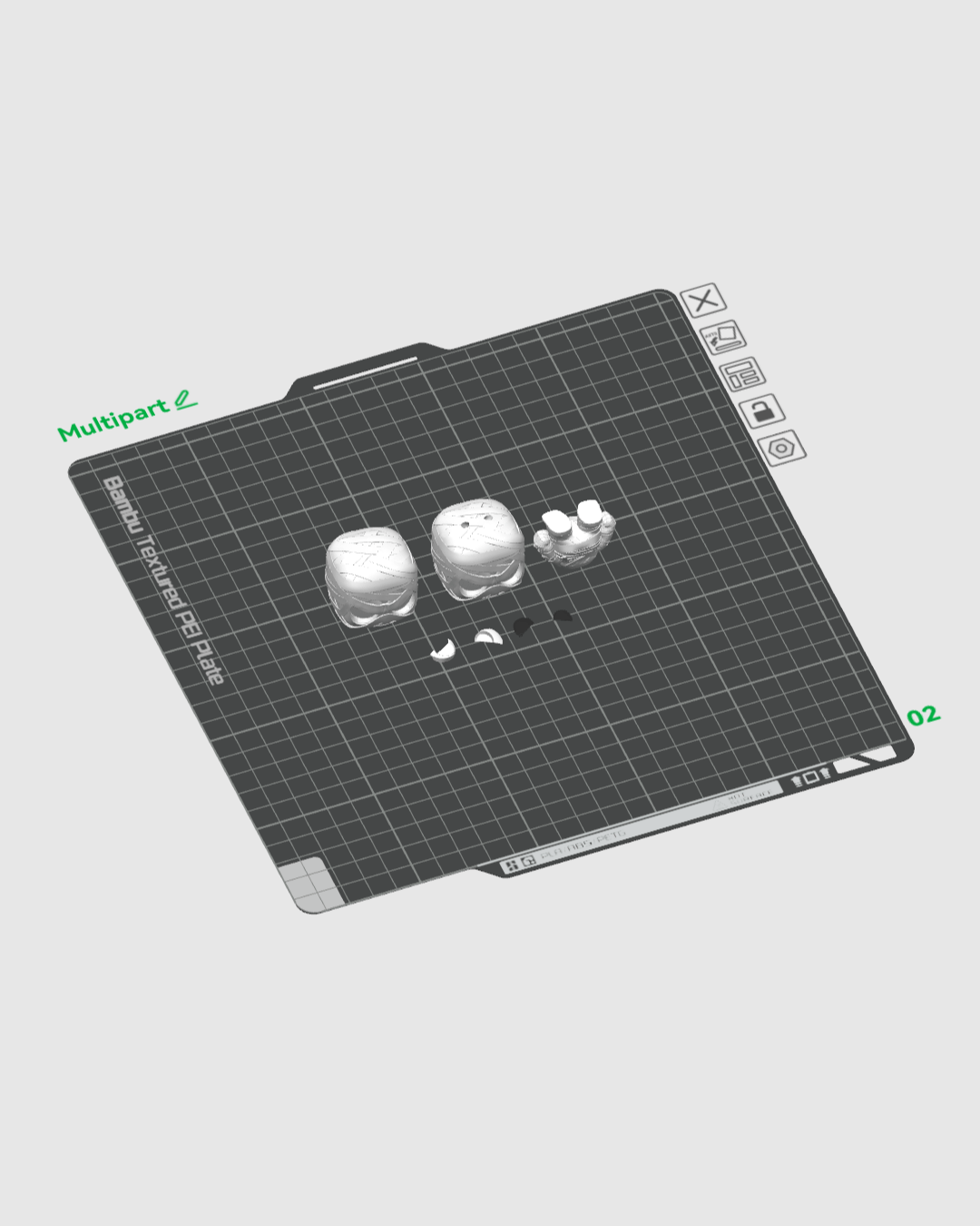 PharaAnty — halloween toy, view 14, 3D printed by Craft & Press