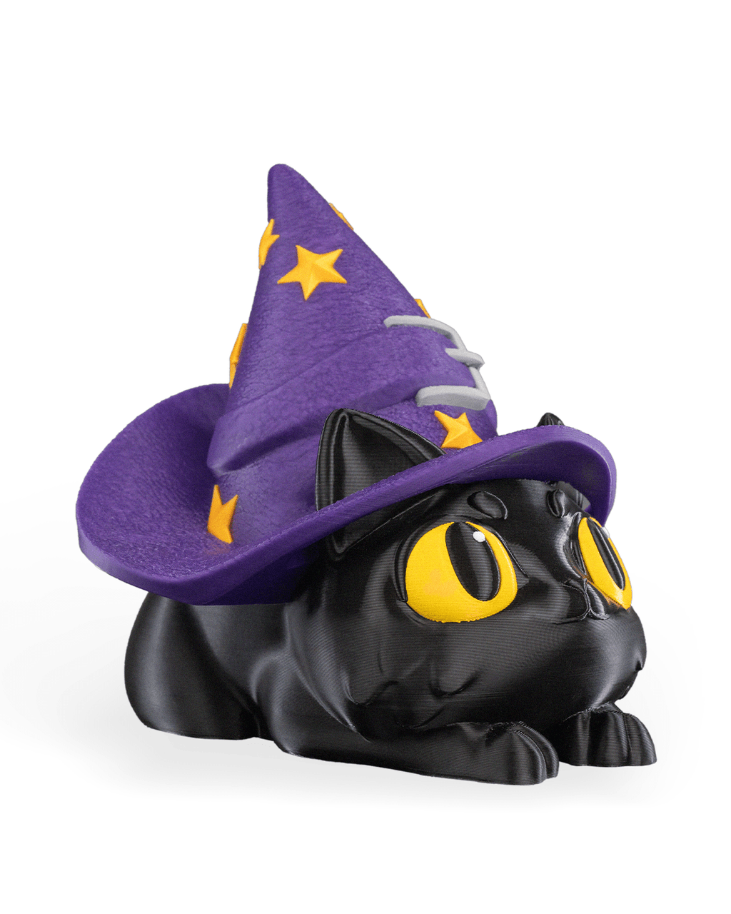 Witch Kitty Candy Holder — halloween candy holder, view 14, 3D printed by Craft & Press