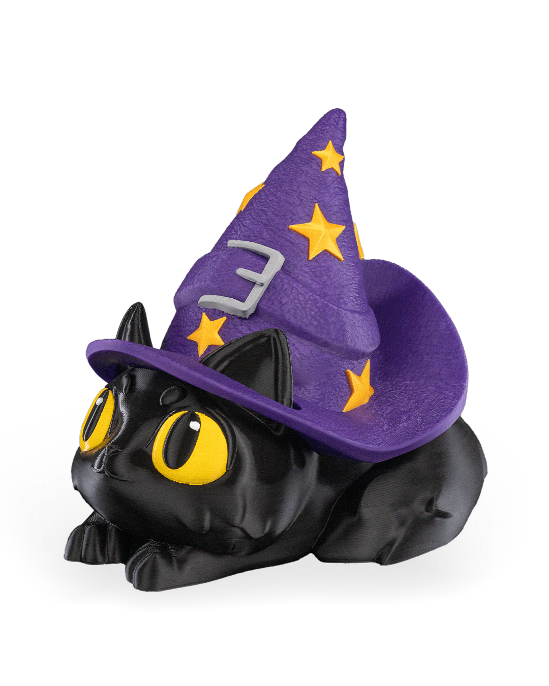 Witch Kitty Candy Holder — halloween candy holder, view 15, 3D printed by Craft & Press