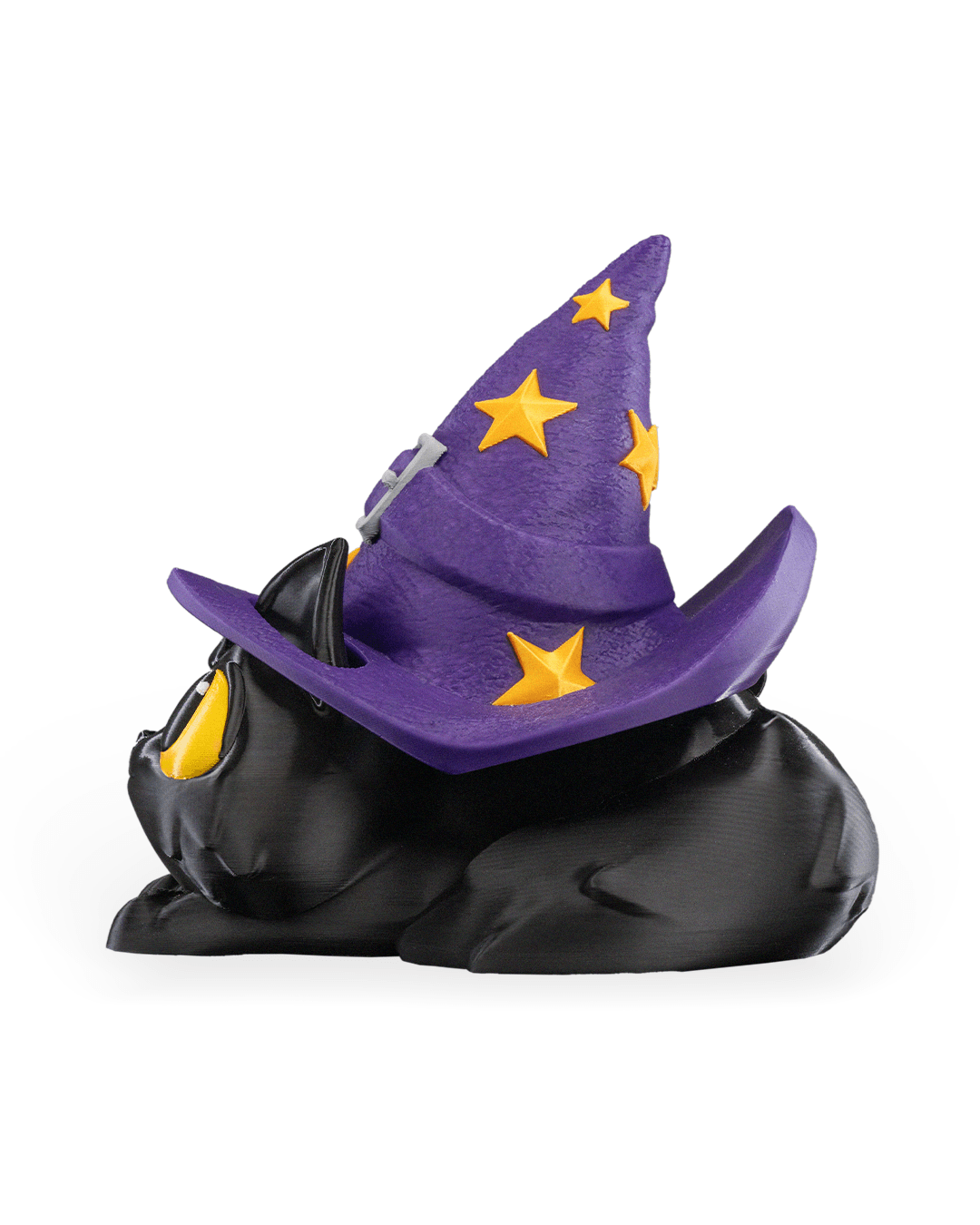 Witch Kitty Candy Holder — halloween candy holder, view 16, 3D printed by Craft & Press