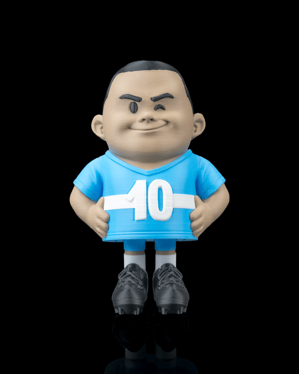 Attacking Midfielder — 3D printed soccer gift, detail view