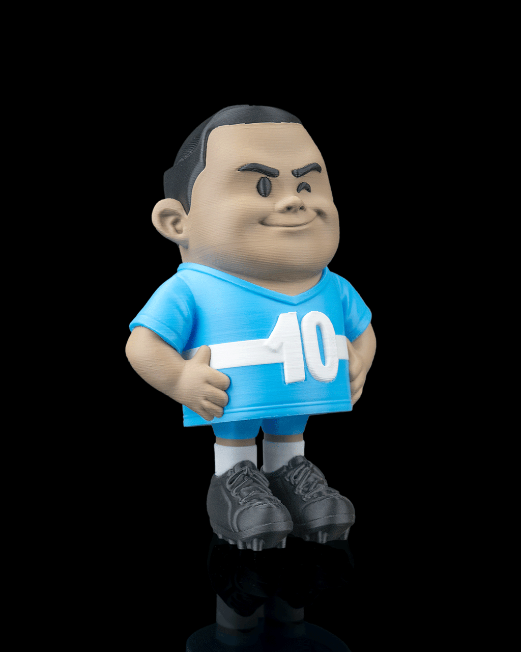 Attacking Midfielder — 3D printed soccer gift, shown in use