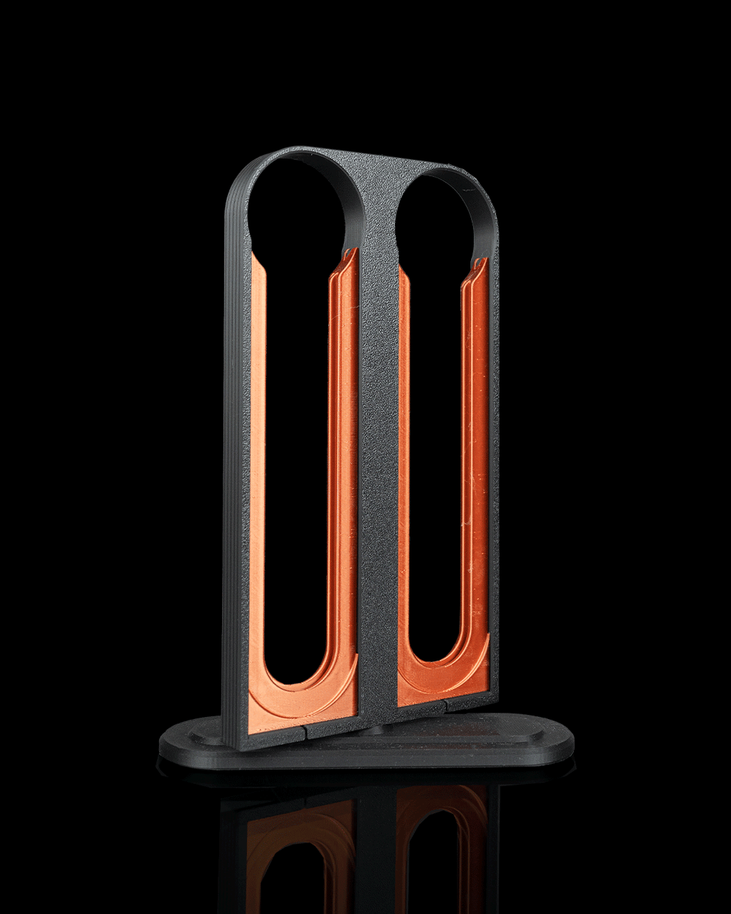 Brew Spin Pod Dispenser — 3D printed coffee pod holder, shown in use