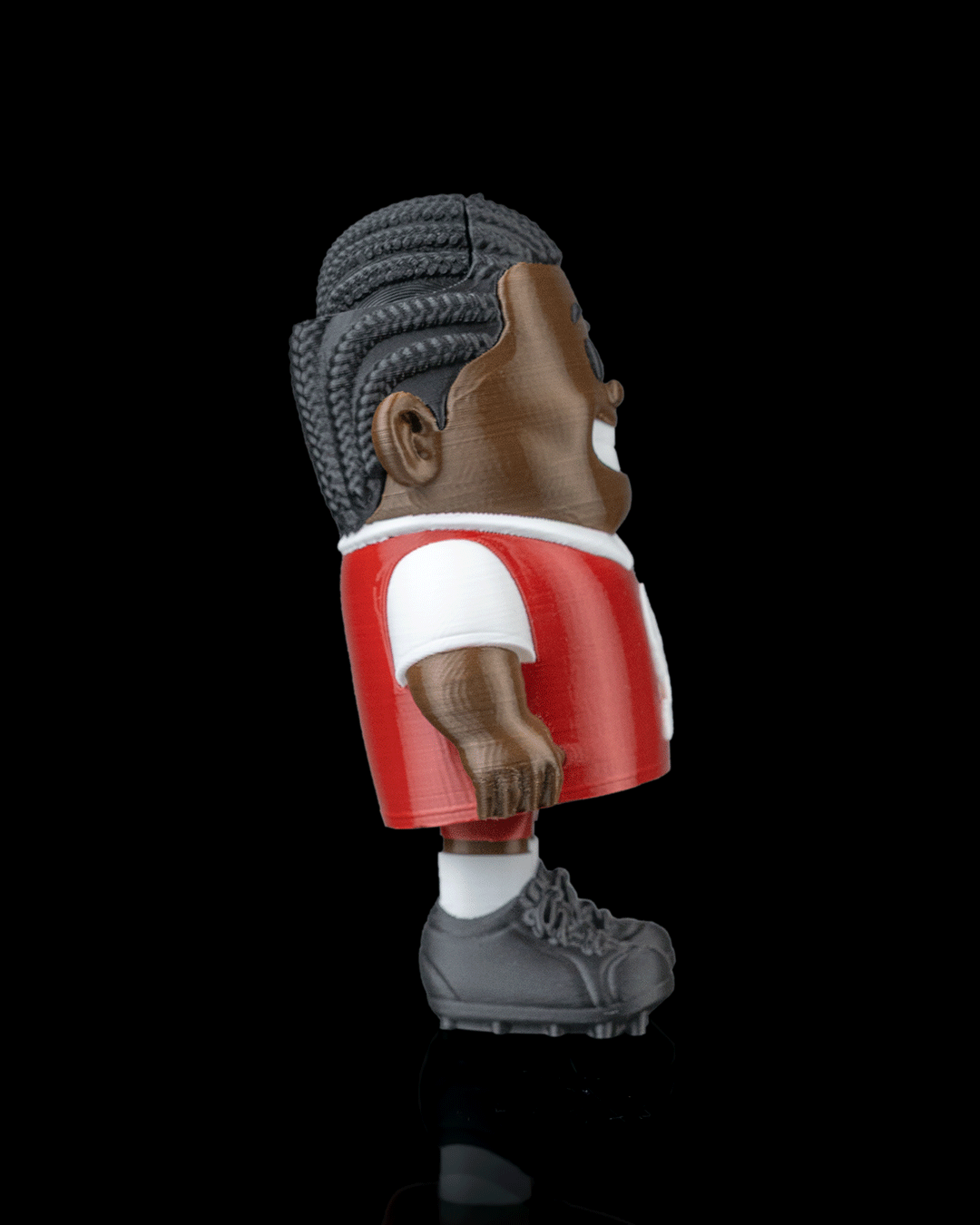 Center Forward — 3D printed soccer gift, with color options