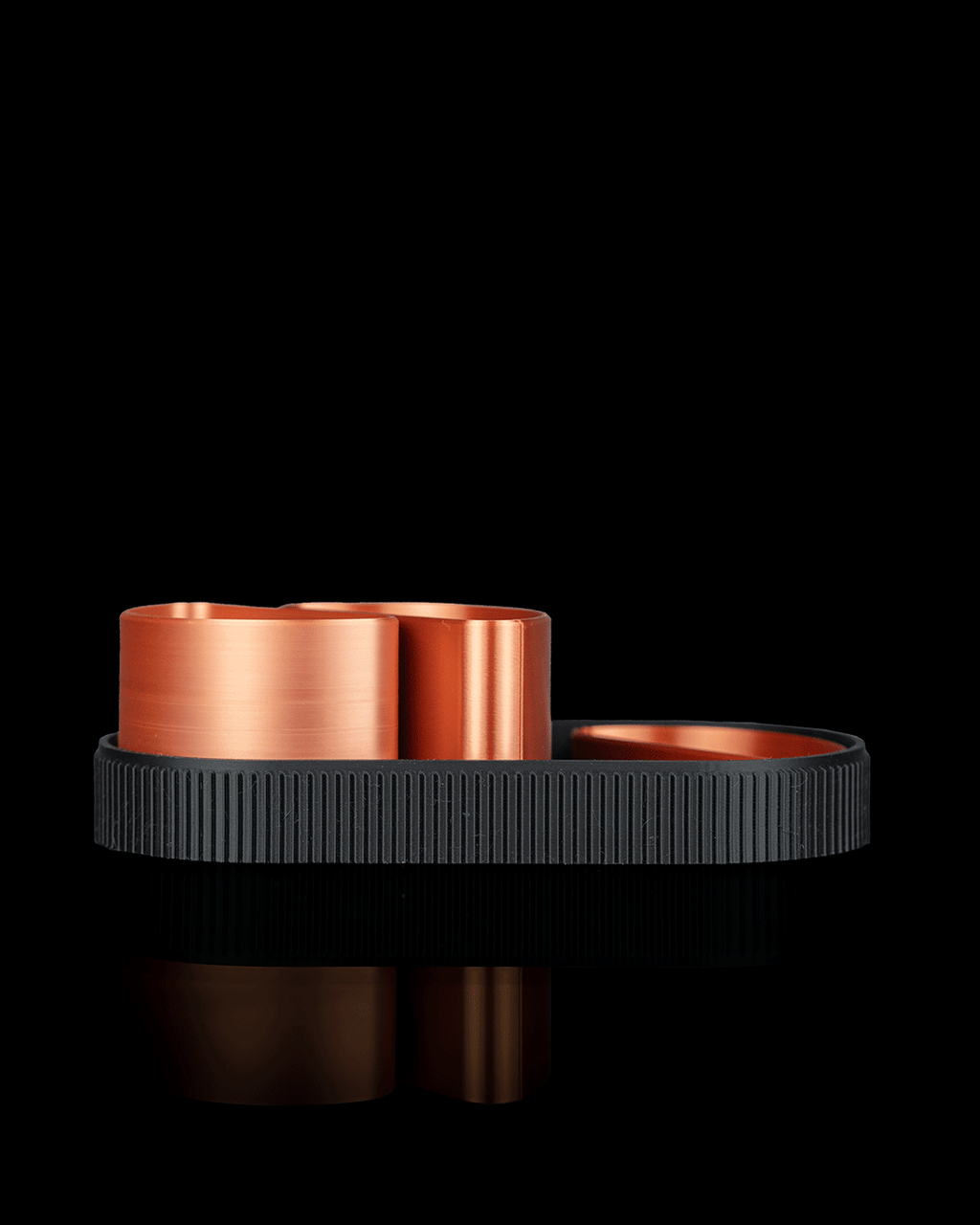Coffee Bar Tray — 3D printed coffee pod holder, shown in use
