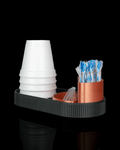 Coffee Bar Tray — 3D printed coffee pod holder, side profile