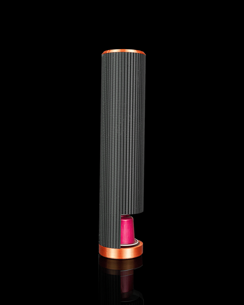 Coffee Tower Pod Dispenser — 3D printed coffee pod holder, detail view
