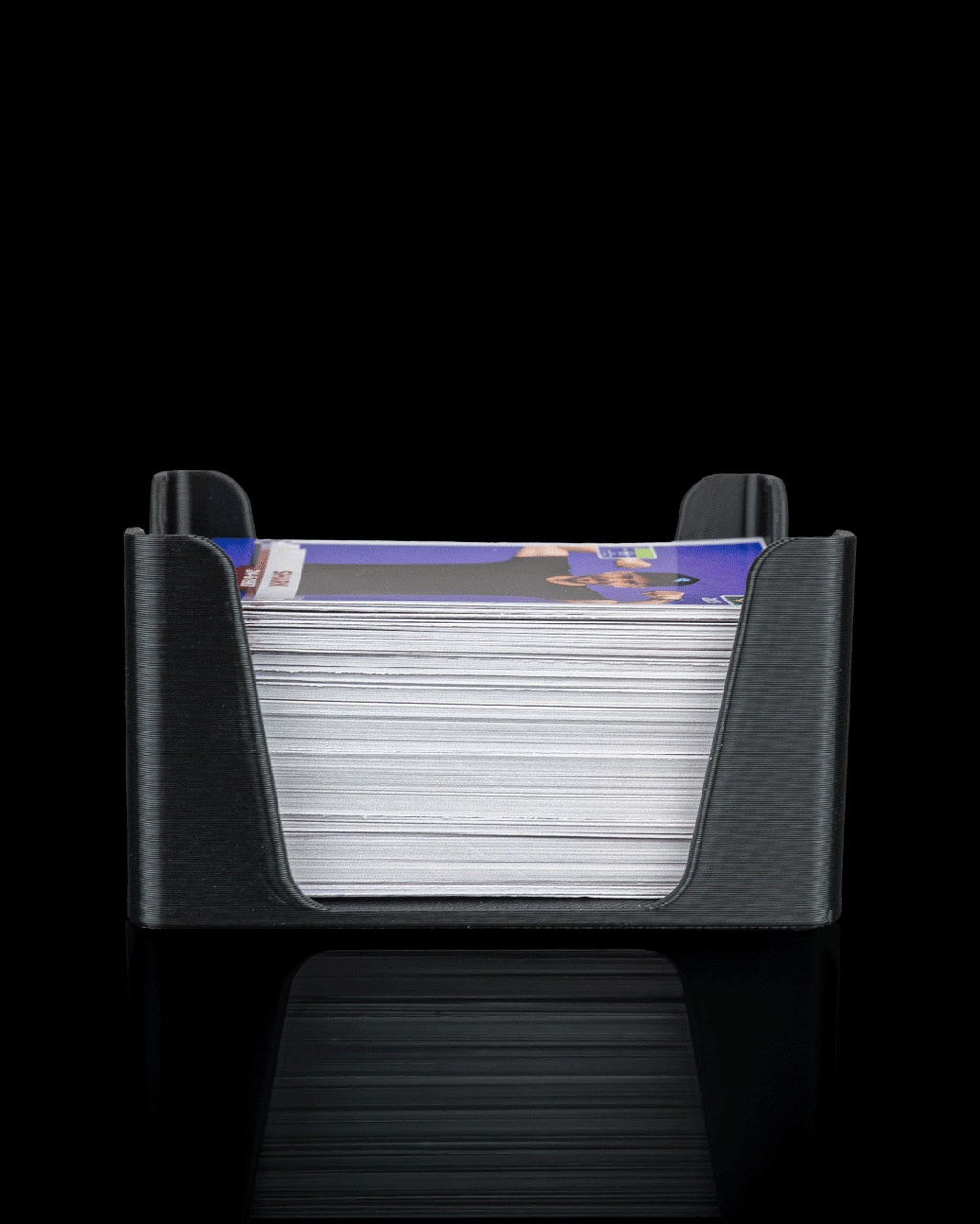 Collectors Pitch Sticker Box — 3D printed soccer gift, close-up of the finish