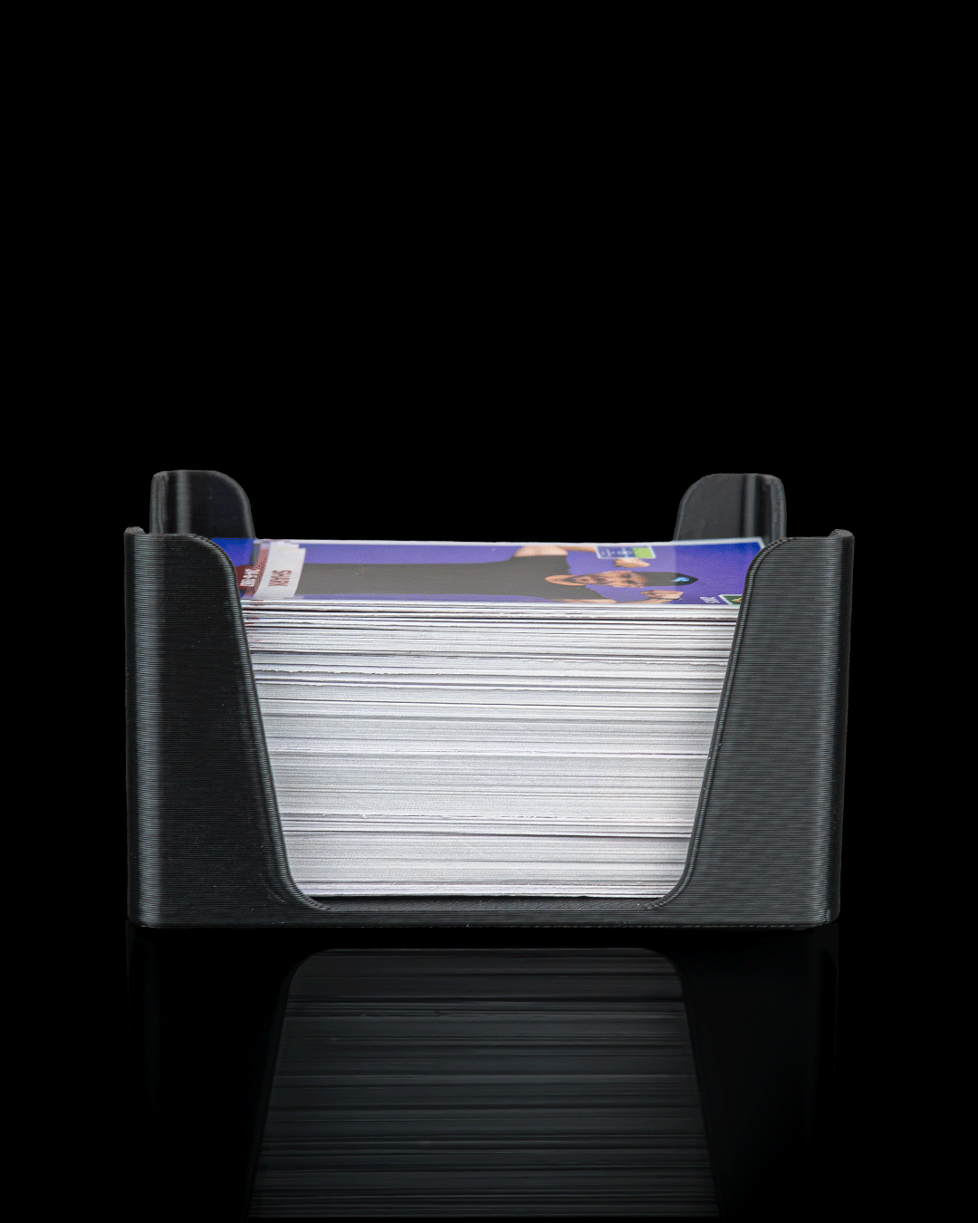 Collectors Pitch Sticker Box — 3D printed soccer gift, close-up of the finish