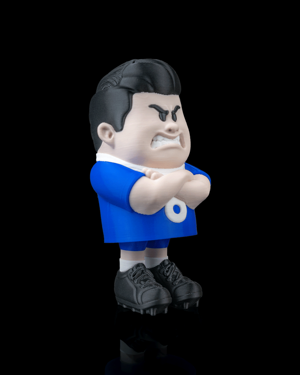 Defensive Midfielder — 3D printed soccer gift, shown in use