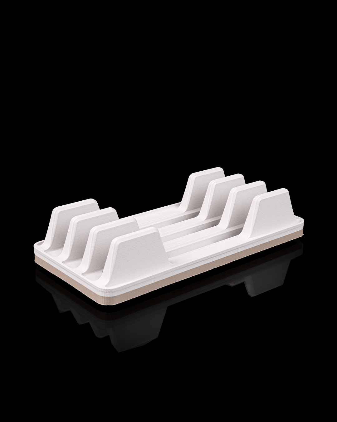 Double Plate Rack Kit — 3D printed kitchen organizer, with color options