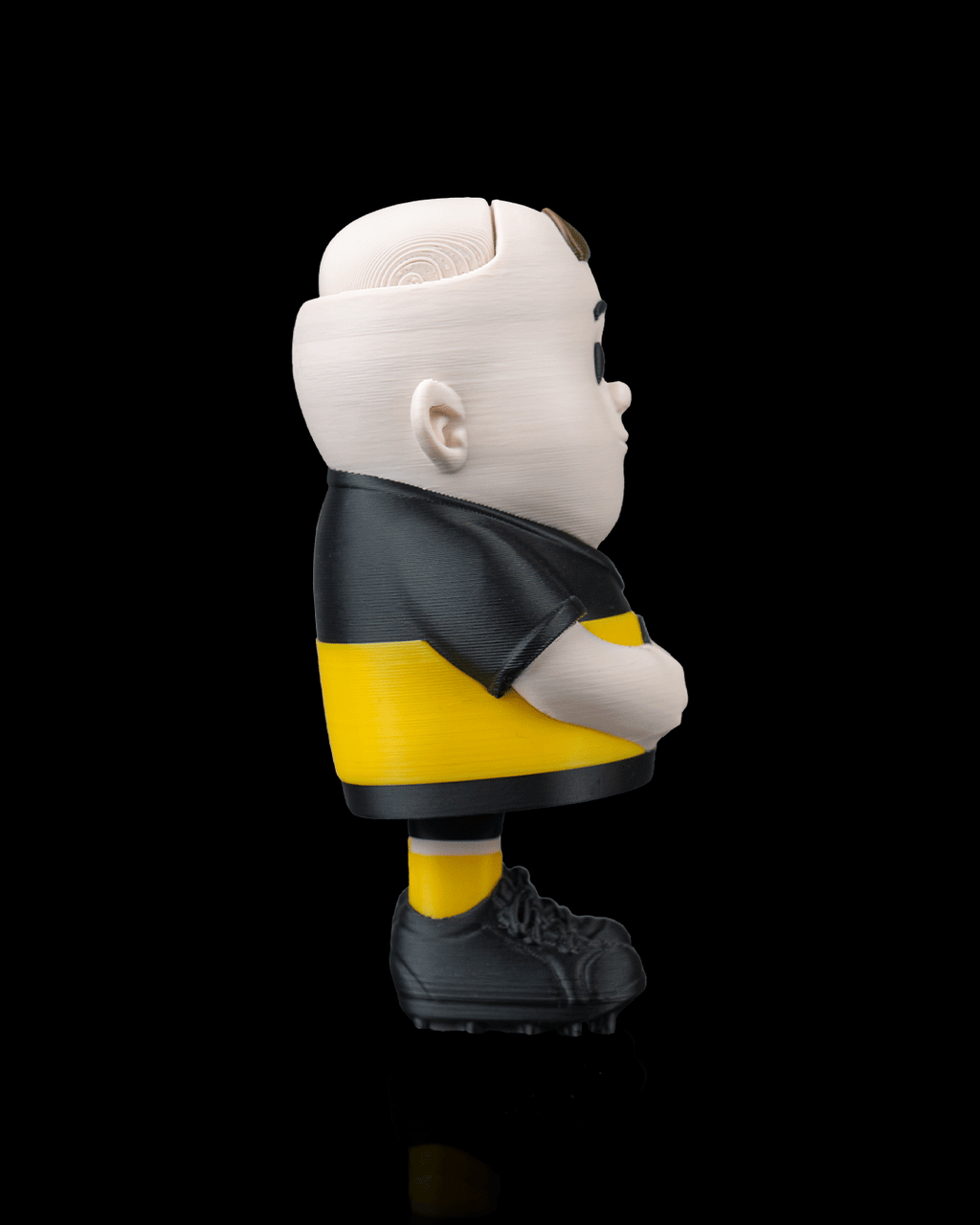 Goalkeeper — 3D printed soccer gift, size reference