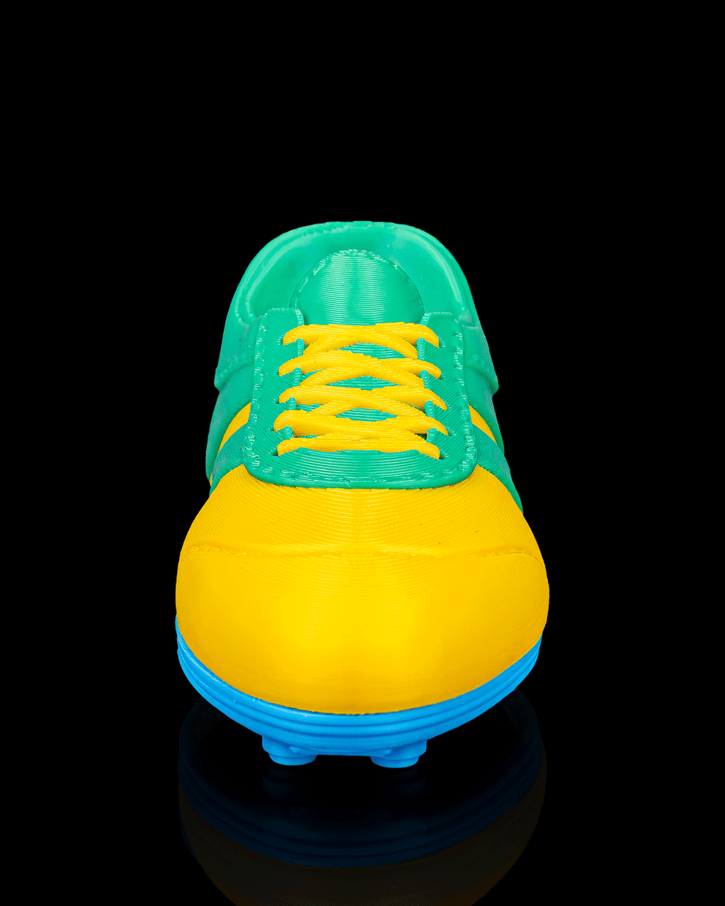 Kickoff Bottle Opener — 3D printed soccer gift, shown in use
