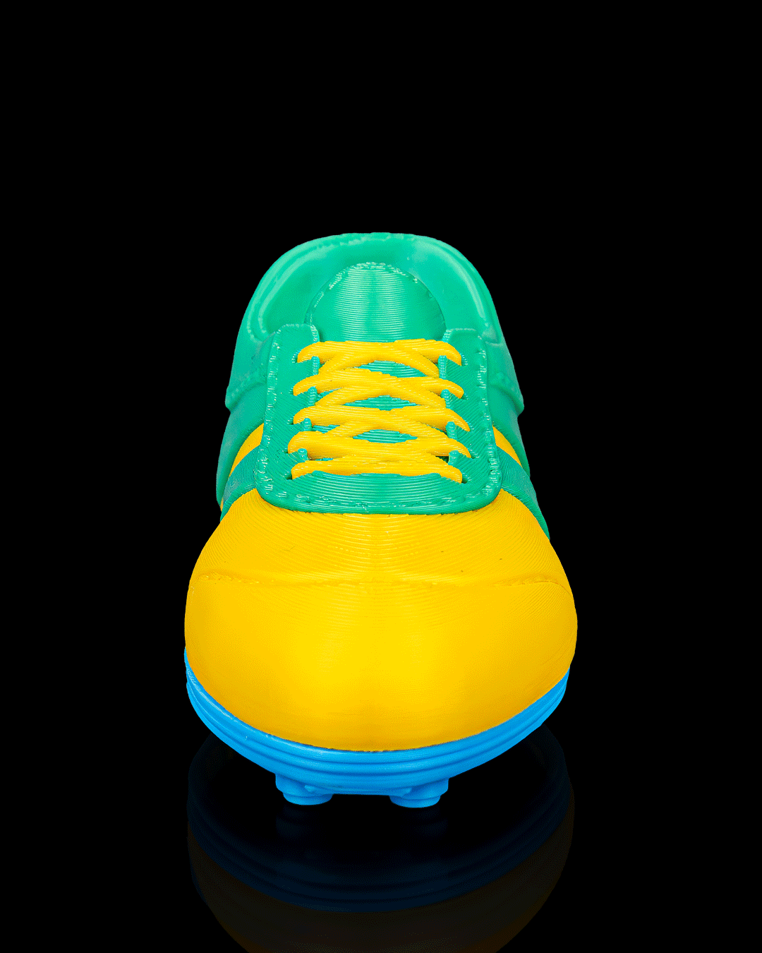 Kickoff Bottle Opener — 3D printed soccer gift, shown in use