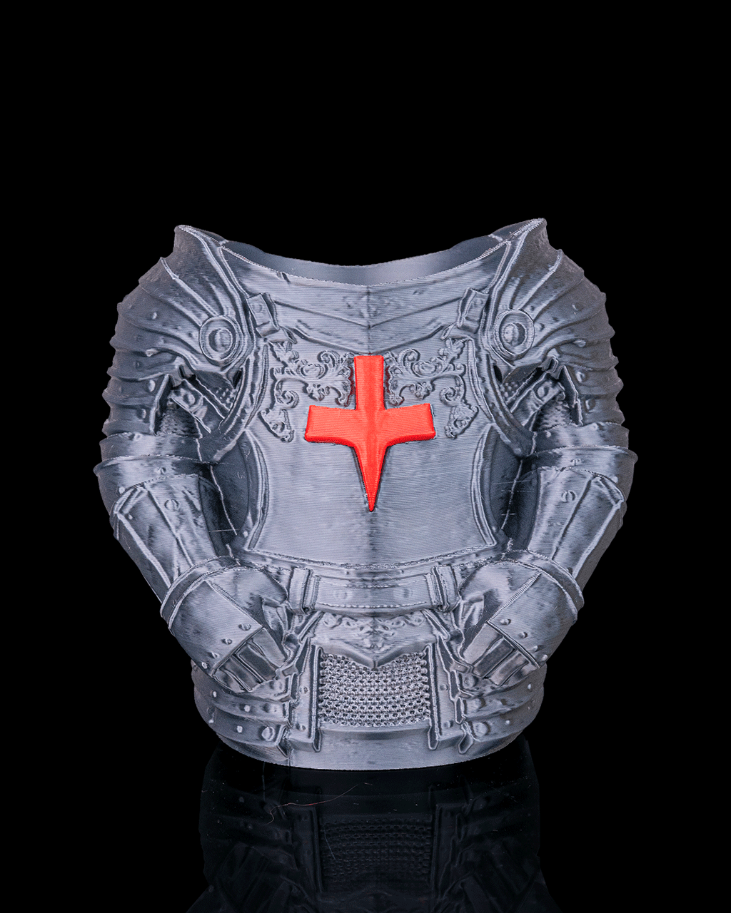 Knight Armor Can Holder — 3D printed can holder, with color options