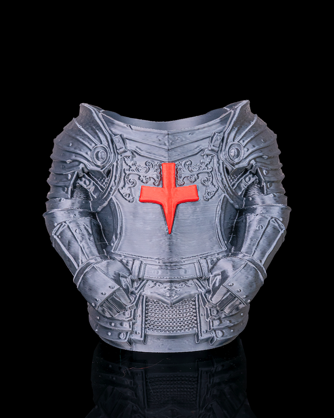 Knight Armor Can Holder — 3D printed can holder, with color options