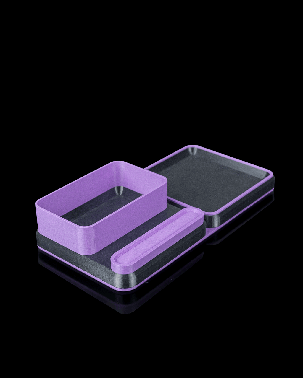 Office Essential Kit — 3D printed desk organizer set, detail view