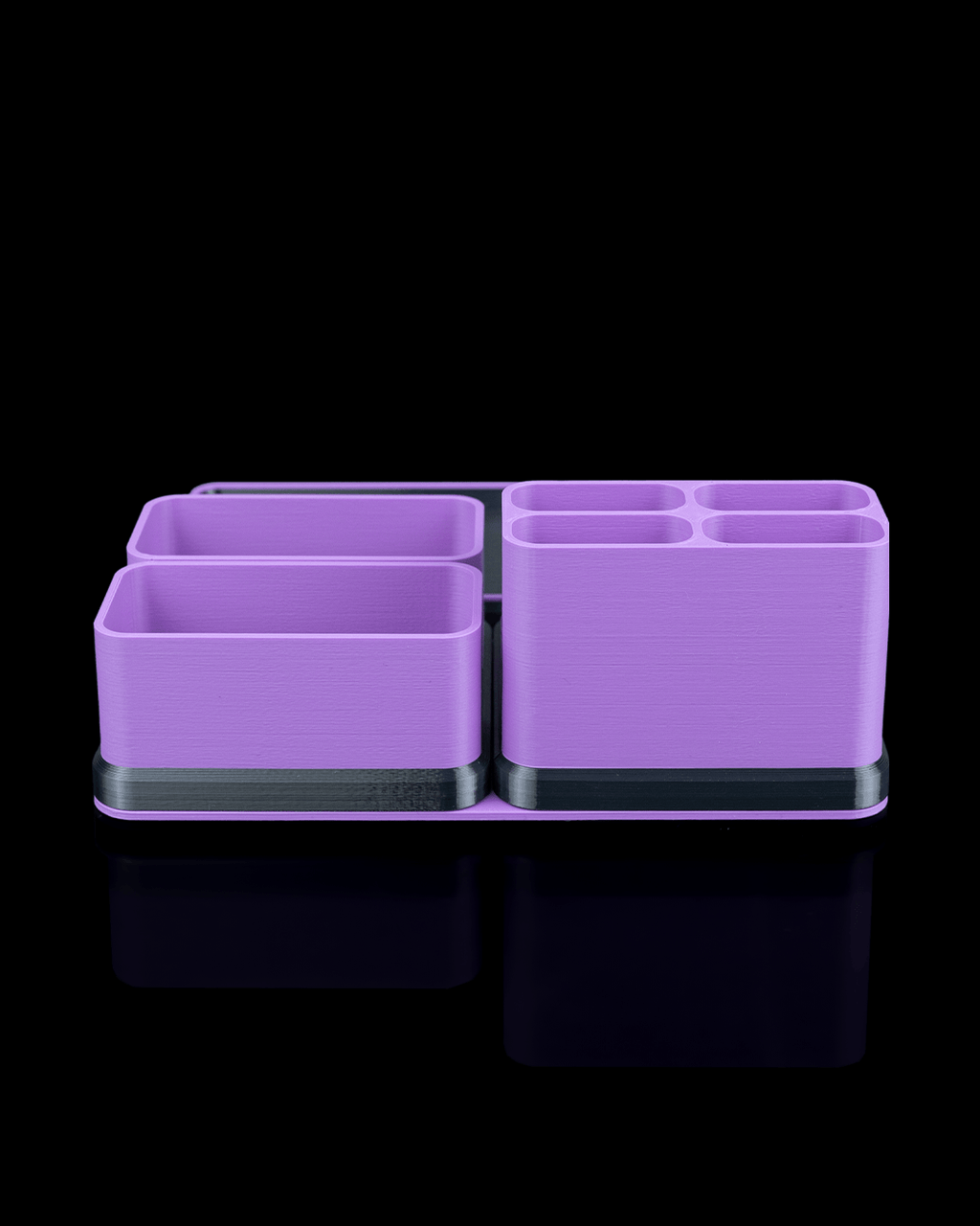 Office Pro Kit — 3D printed desk organizer set, shown in use