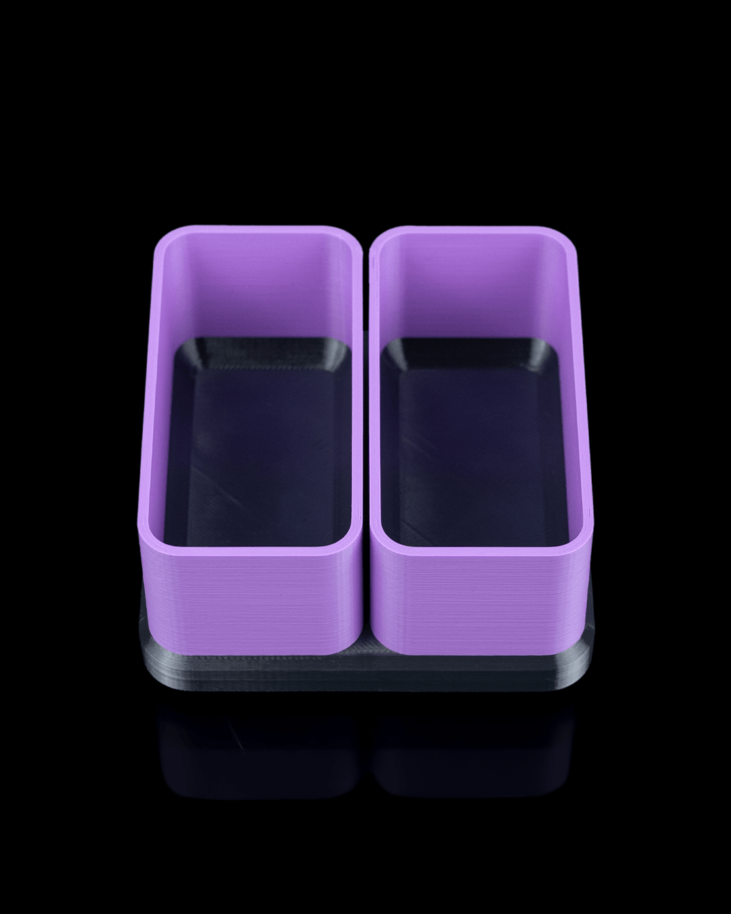 Office Ultimate Kit — 3D printed desk organizer set, side profile