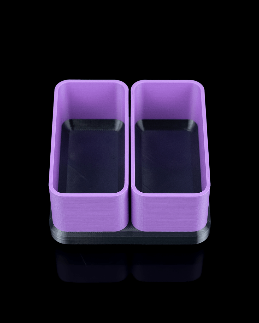 Office Ultimate Kit — 3D printed desk organizer set, side profile