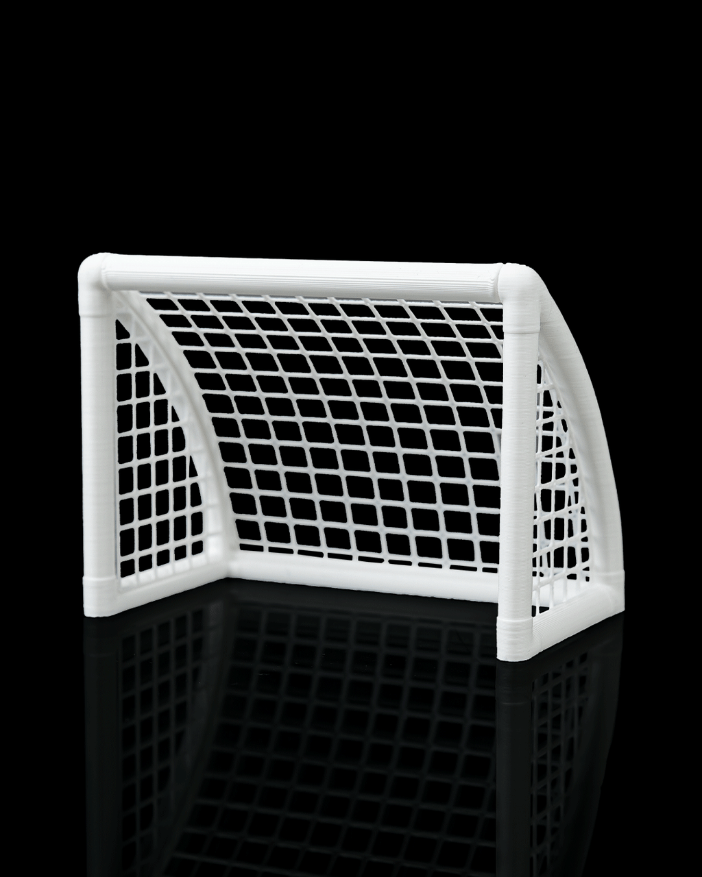 Right Winger — 3D printed soccer gift, shown in use