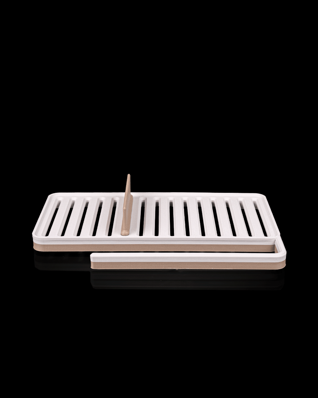 Sponge Set — 3D printed kitchen organizer, side profile