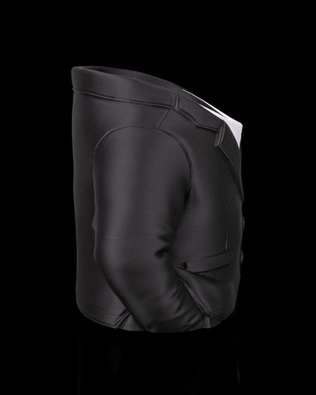Suit Can Holder — 3D printed can holder, shown in use