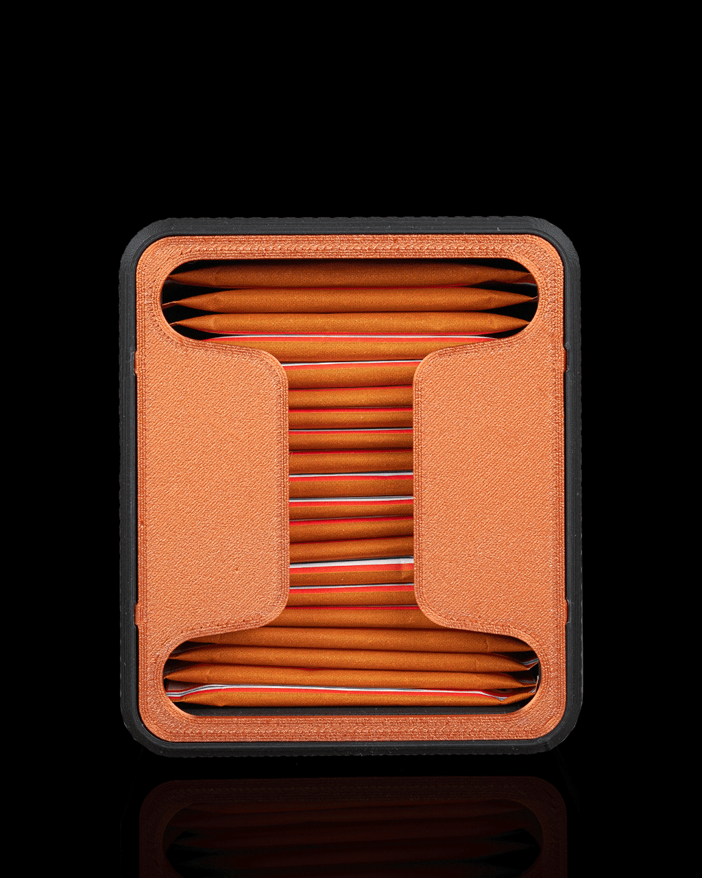 Tea Spot Tea Bag Dispenser — 3D printed coffee pod holder, on a desk