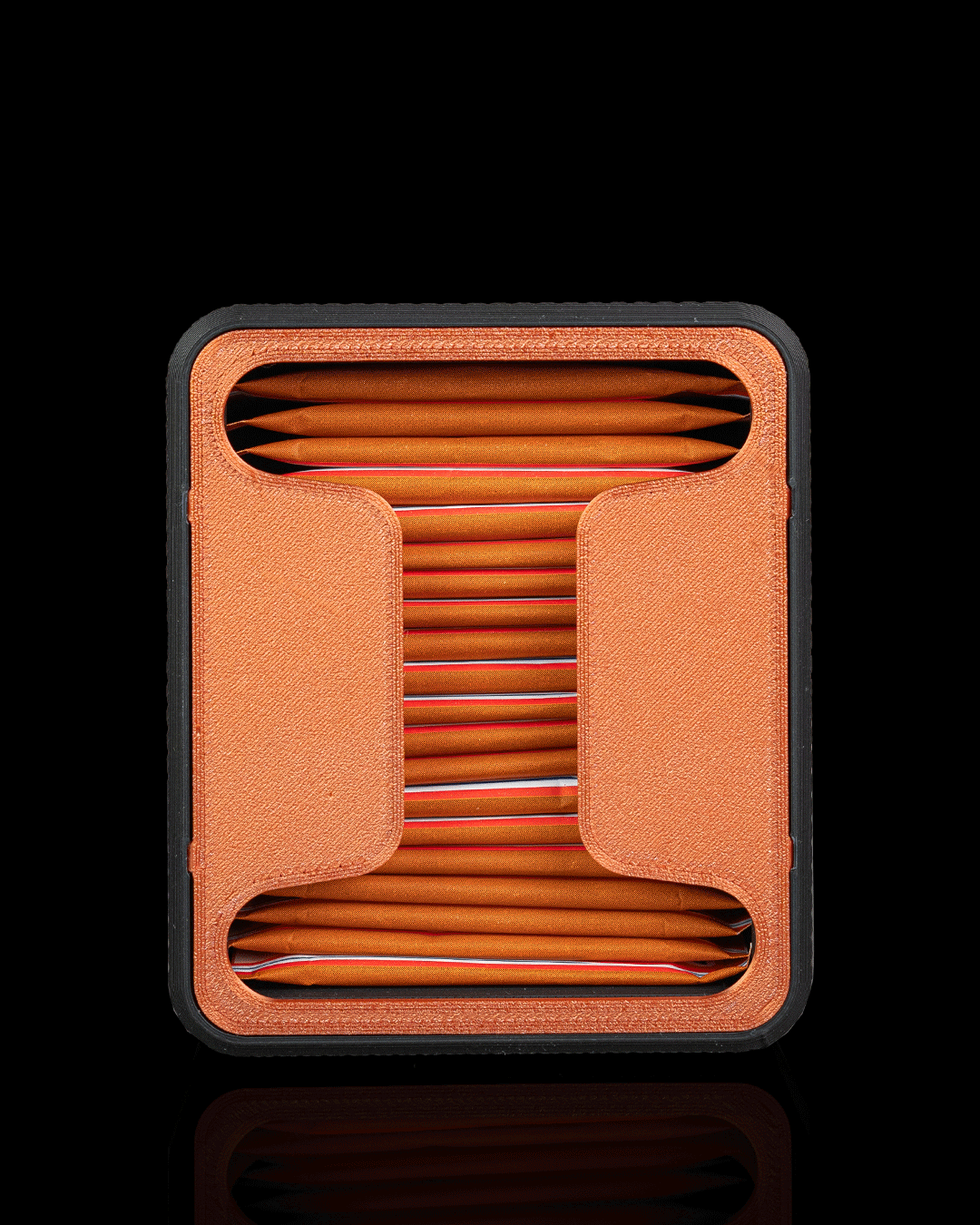 Tea Spot Tea Bag Dispenser — 3D printed coffee pod holder, on a desk