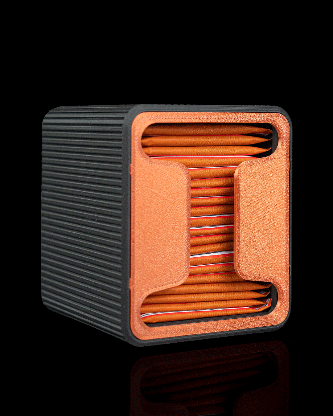 Tea Spot Tea Bag Dispenser — 3D printed coffee pod holder, detail view