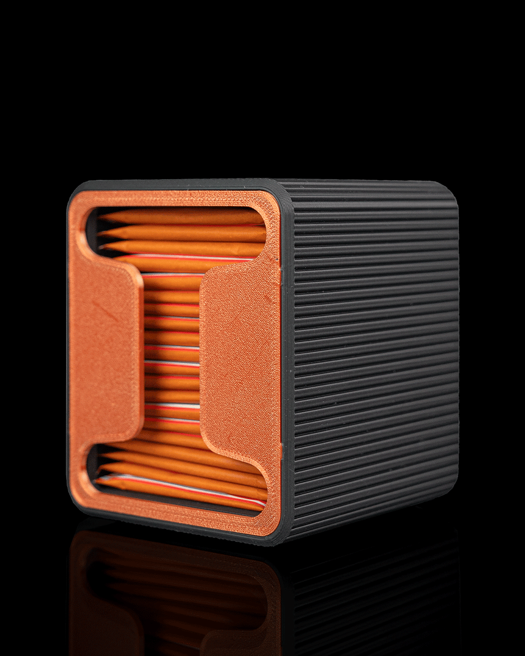 Tea Spot Tea Bag Dispenser — 3D printed coffee pod holder, side profile