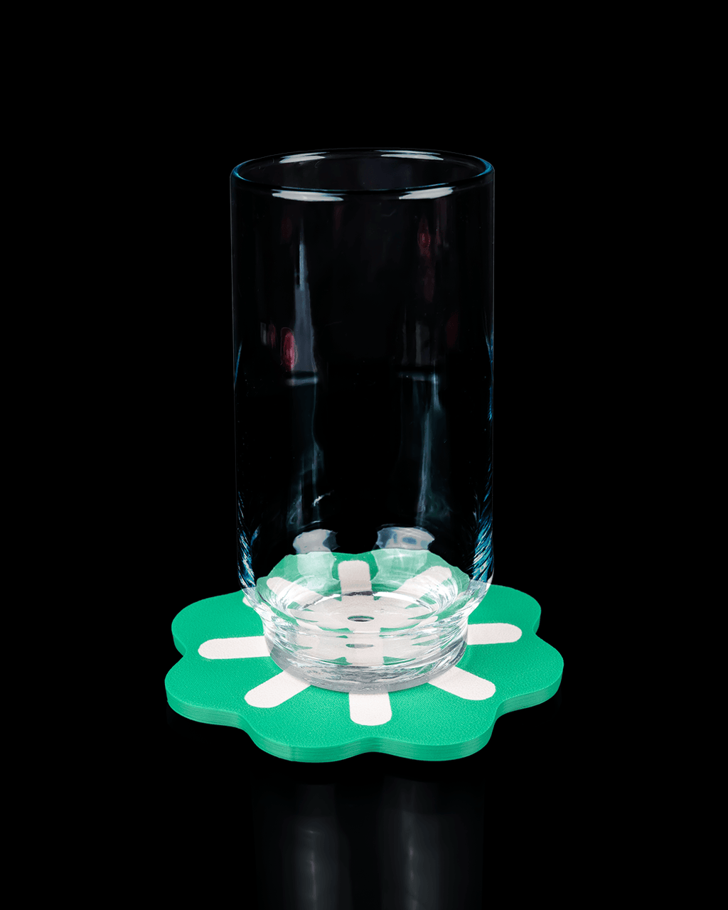 The Coaster Club — 3D printed can holder, on a desk