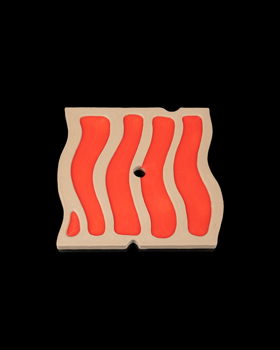 The Coaster Club — 3D printed can holder, side profile