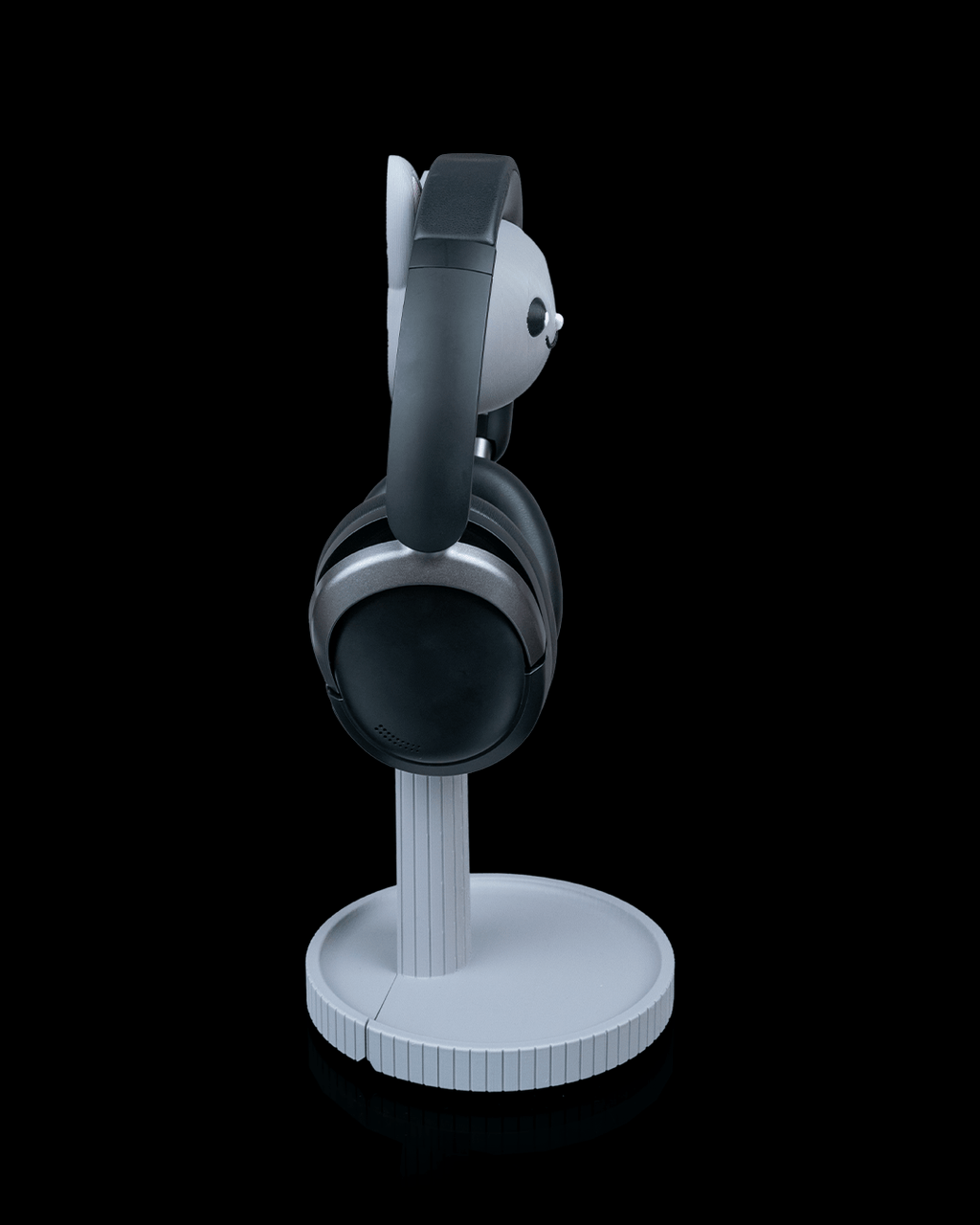 Whiskers Headset Holder — 3D printed headphone stand, with color options
