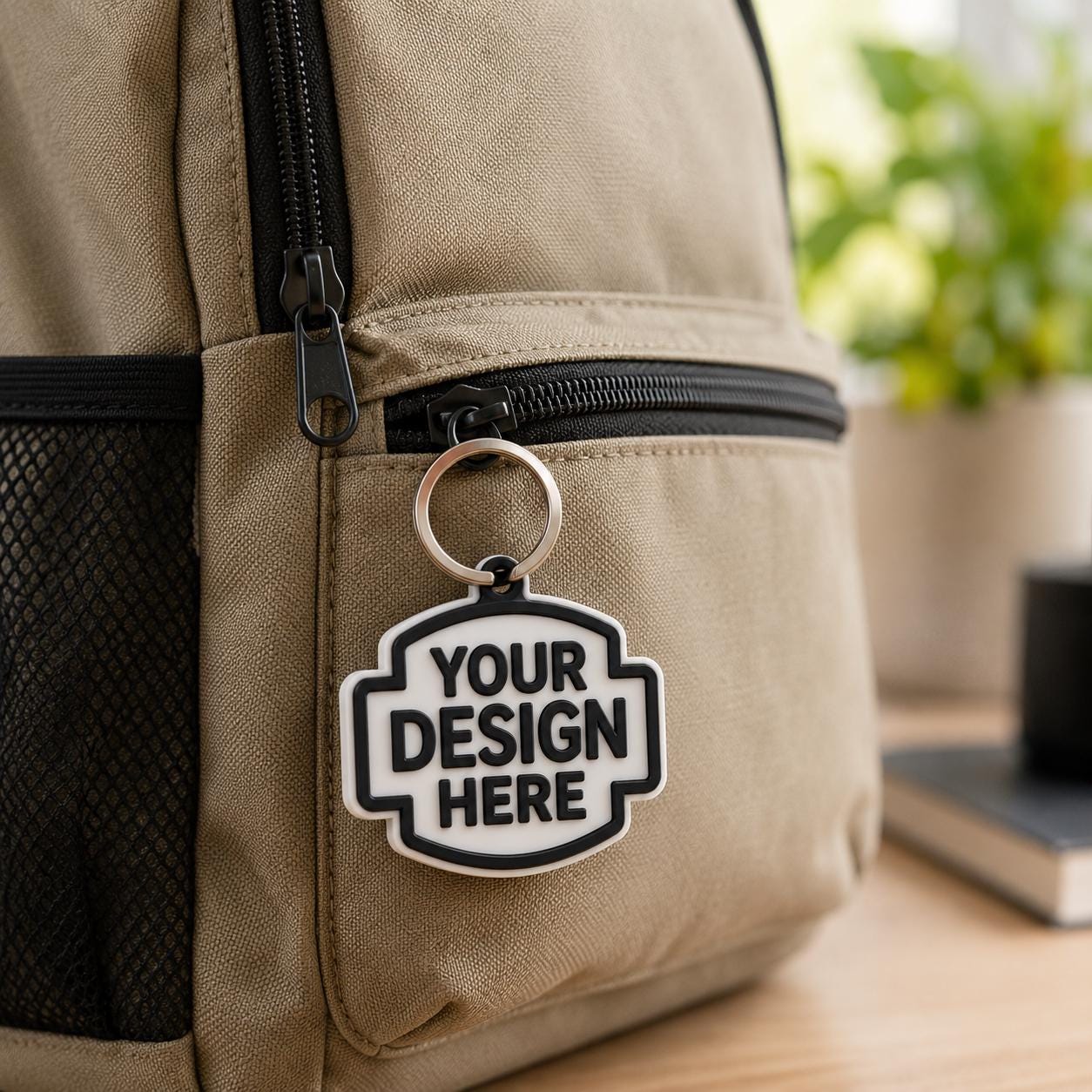 Custom 3D Printed Keychains | Personalized Logo Keyrings | Party Favors, Business Promo Gift