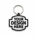 Custom 3D Printed Keychains | Personalized Logo Keyrings | Party Favors, Business Promo Gift