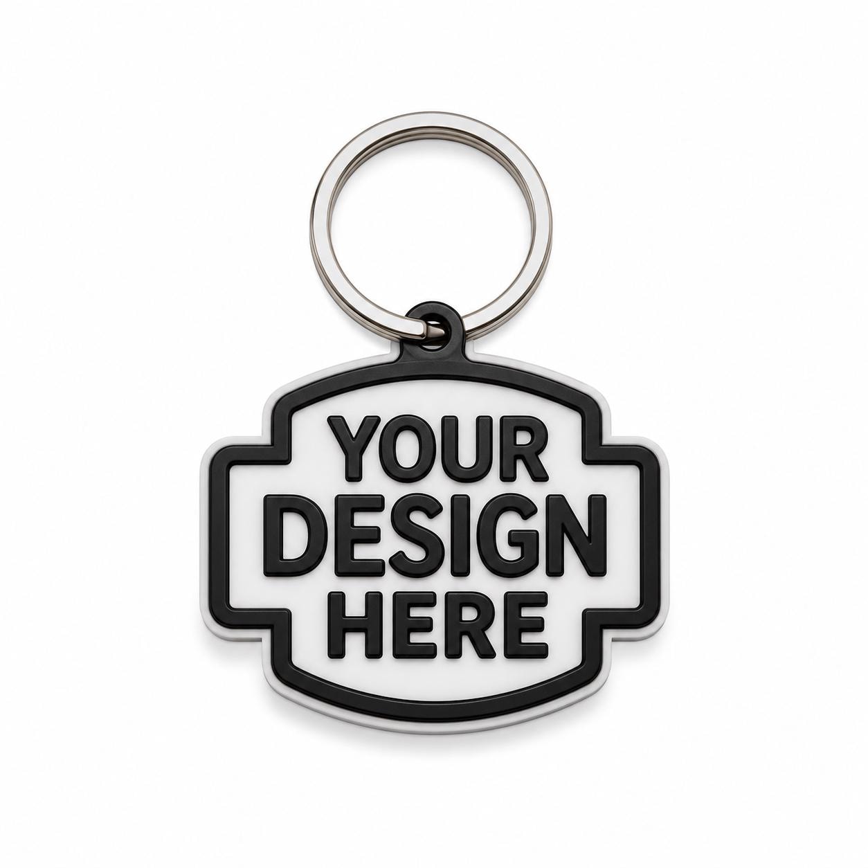 Custom 3D Printed Keychains | Personalized Logo Keyrings | Party Favors, Business Promo Gift