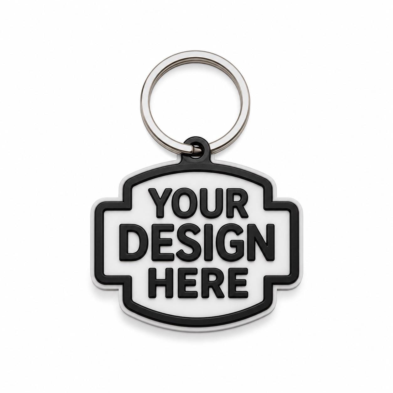 Custom 3D Printed NFC Keychains | Programmable Logo Keyrings for Business Promo