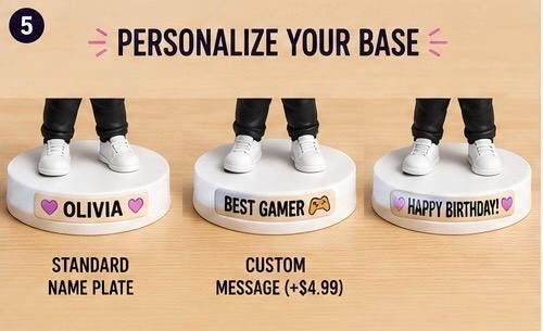 Custom Chibi Figure From Photo | Personalized Anime Style Mini Me (3D Printed)