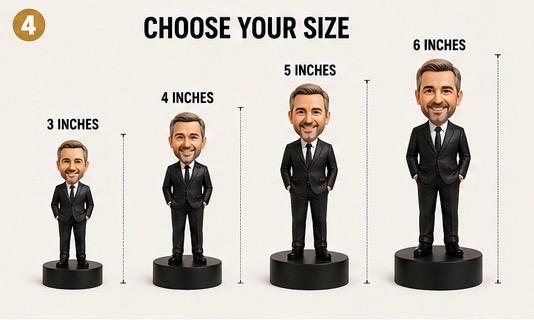 Custom Boss Figurine From Photo | Personalized Desk Decor, Office Gift