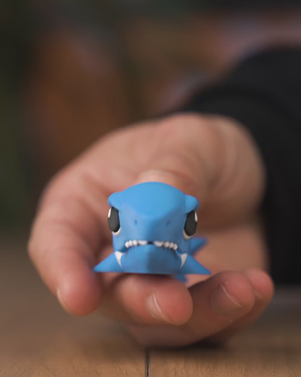 Bite Fin — Animal Fidget Toy, 3D Printed Desk Toy, Desk Toy Decor, Gift for Kids And Adults