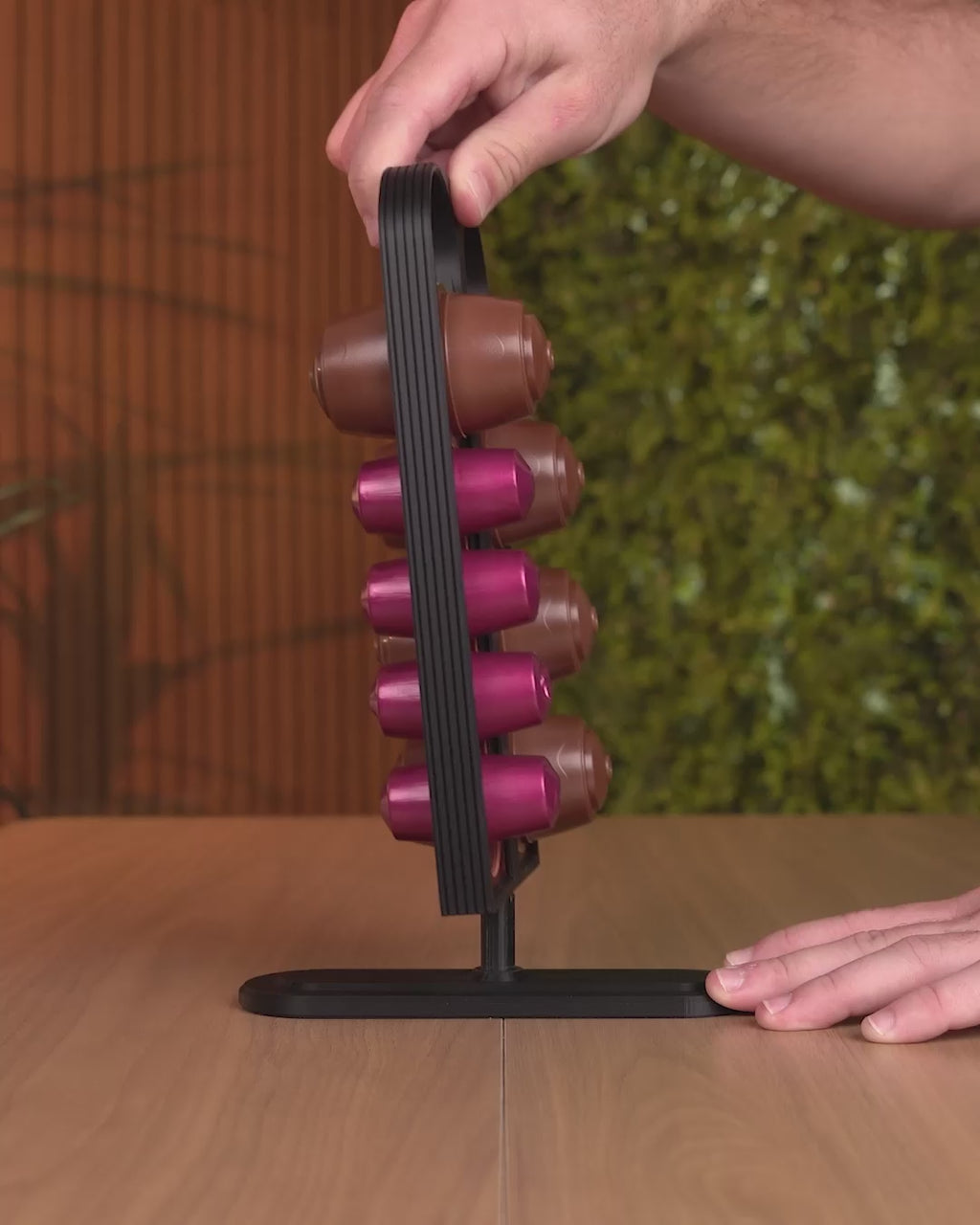 Brew Spin Pod Dispenser — Coffee Pod Holder, 3D Printed Tea Bag Dispenser, Kitchen Counter Decor, Gift for Coffee Lovers