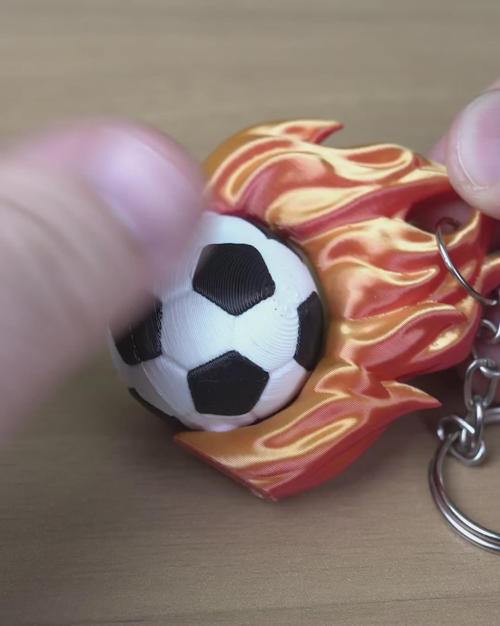 Hot Shot Fidget — Soccer Gift, 3D Printed Football Fan Gift, Fan Gear, Gift for Soccer Fans