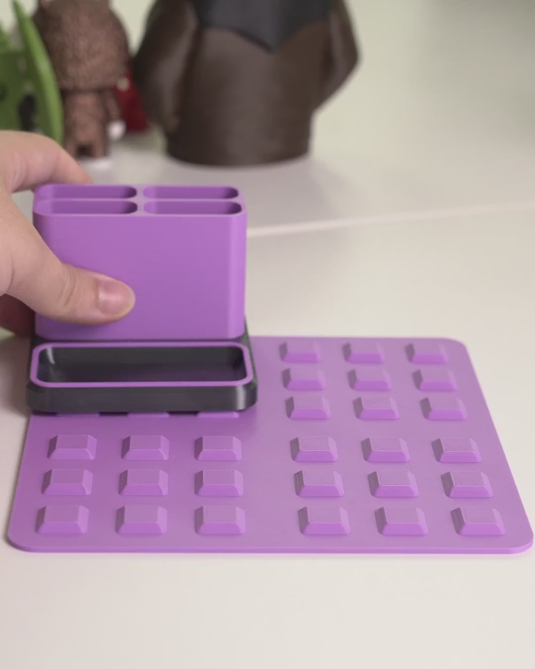 Office Pro Kit — Desk Organizer Set, 3D Printed Office Organizer Kit, Home Office Decor, Gift for Coworkers